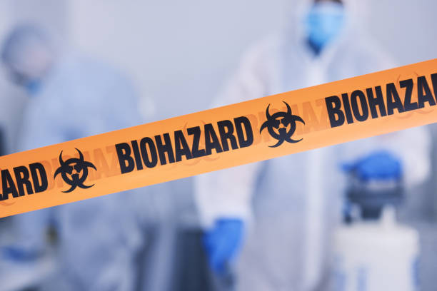 Professional Infectious Disease Decontamination technician working in Hubbardston, MI